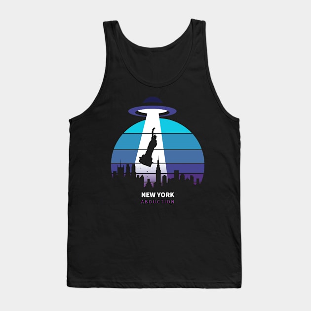 New York Abducted Tank Top by albertocubatas